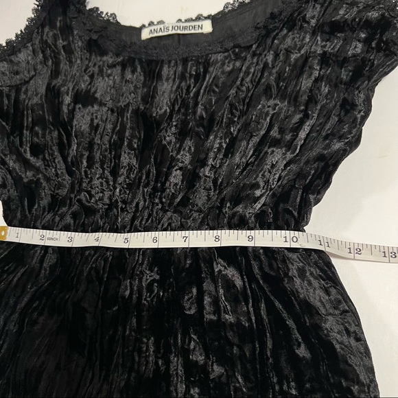 Anais Jourden Crushed Velvet Layered Slip Dress - Picture 8 of 12